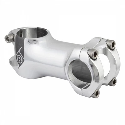 Origin8 Pro Fit Stem Bar 25.4mm 70mm +/-6 Deg Silver Aluminum Road / Mountain - Image 1 of 4