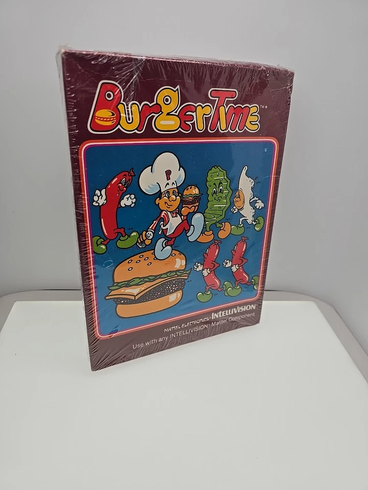 BurgerTime (Intellivision, 1983) New Sealed - Image 1 of 4