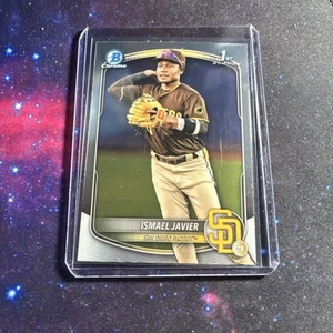 2025 Bowman Chrome #BCP-52 Ismael Javier - 1st Bowman Padres Prospect - Bild 1 von 2