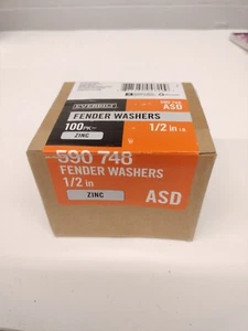 1/2 in. x 1-1/2 in. Zinc-Plated Steel Fender Washer 590748 Everbilt - Picture 1 of 2