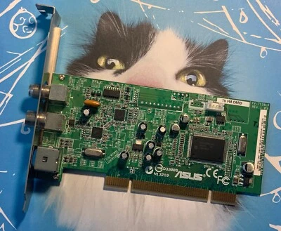 ASUS TV FM CARD/LP/N(W/O RC)/A 7135 PHILIPS PCI VIDEO CAPTURE W/O REMOTE - Image 1 of 3