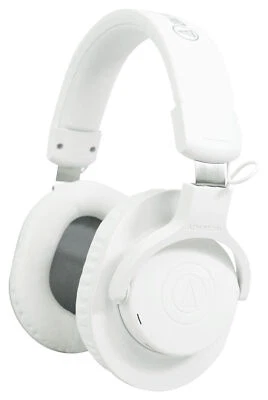 Audio Technica ATH-M20xBTWH White Bluetooth Wireless Headphones - 40MM Drivers - Image 1 of 4