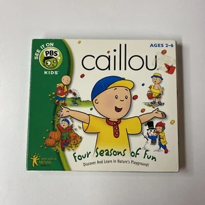Caillou Computer Game - Windows and Mac - Four Seasons of Fun - The Learning Co - Picture 1 of 7
