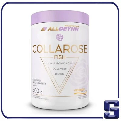 Allnutrition Collarose Kollagen Fish 300 g VERISOL® Himbeere mit Wald-Erdbeere - Bild 1 von 2