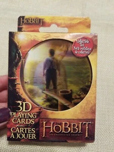 Nuevas tarjetas de juego de El Hobbit 3D en lata coleccionable - Imagen 1 de 5