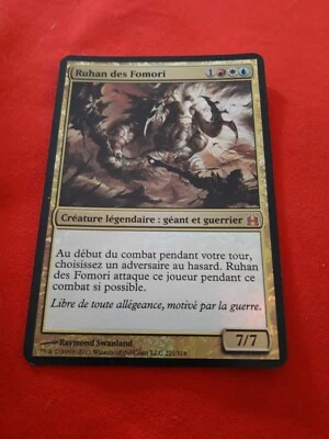 Ruhan Des Fomori Commander Rare Oversized Foil Card Magic MTG VF FR - Image 1 of 2
