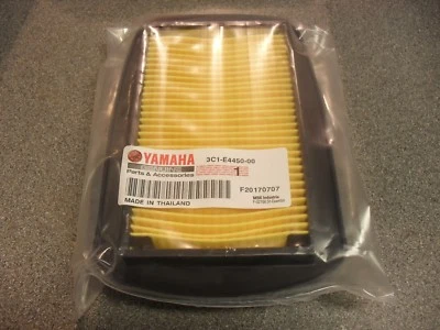 YAMAHA WR125 YZF-R125 MT125 AIR FILTER AIR CLEANER FILTER ELEMENT GENUINE YAMAHA - Image 1 of 2
