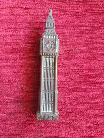 Vintage patinated Brass 'BIG BEN' Westminster door knocker !! FREE UK P&P Cover