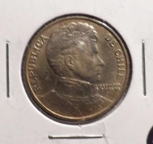 CIRCULATED 1976 1 PESO CHILI COIN (61516) - Picture 1 of 3