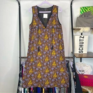 TOPSHOP Floral Popover Tassel Shift Dress - Picture 1 of 7