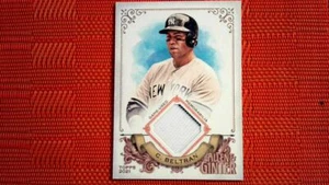 2021 Allen & Ginter Game Used Memorabilia Relic Carlos Beltran White - Picture 1 of 2
