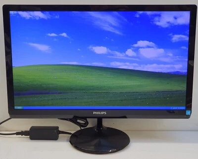 PHILIPS 227E4L 21,5" HDMI Retro PC Computer Monitor Bildschirm Für Win. 98/XP/7 - Bild 1 von 4