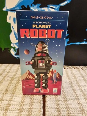 Mechanical Planet Robot Tin Plate Clockwork Robby Forbidden Planet NEW - Image 1 of 4