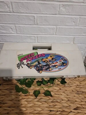 Nikko Nipco Speed Racers 72760 Malette 4xBuggy Ancien jouet Nikko Complet boite - Photo 1/4
