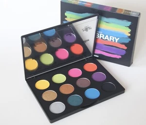 MAC ART LIBRARY IT'S DESIGNER EYE SHADOW & BLUSH 12 COLORS PALETTE FULL SIZE NEW - Picture 1 of 3
