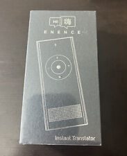 Enence Instant Two Way Translator Portable Time Translation Brand New Sealed