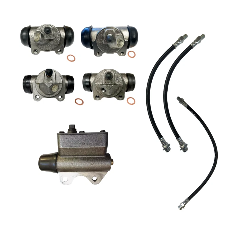For 1939-1941 Plymouth 1939-1940 Dodge Brake Set! Master + Wheel Cylinders Hoses - Image 1 of 4