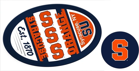 Syracuse Orange Jumbo Game Day Peel & Stick and Mascot Peel & Stick Cover