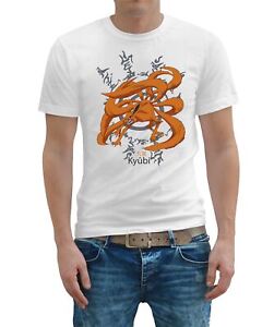 Naruto: Kyubi Battle Stance Graphic Print Men’s T-Shirt