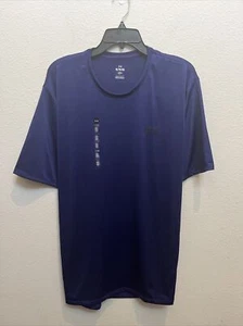 NEW Men's Under Armour Short Sleeve T-Shirt Crew Neck NWT $30 XL Blue - Picture 1 of 7