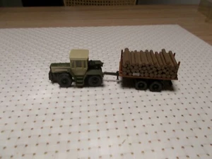 Kibri - MB-Track con remolque de madera en tándem - Imagen 1 de 3