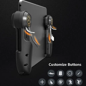 Six Finger Game Joystick Trigger Handle for iPad Tablet Cellphone PUBG Game HA - Picture 1 of 12