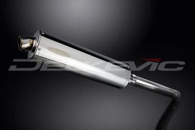 Silenciador ovalado Delkevic 18" acero inoxidable - Yamaha FZR1000 EXUP - 89-95 escape Foto 1 de 2