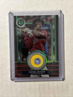 2024 Topps Tribute Stamp of Approval Relics Green /99 Rafael Devers #SOA-RD - Image 1 of 4