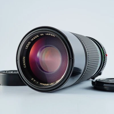 EX+5 Canon NEW FD Zoom 70-150mm F/4.5 NFD MF Zoom Lens for FD Mount From JAPAN - Image 1 of 4