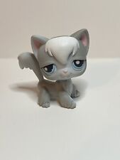 Littlest Pet Shop Lps Grey Angora Longhair Cat 345