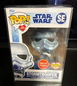 New Funko Pop! Bobble-Head Star Wars Stormtrooper GameStop Exclusive in ecoTEK - Picture 1 of 6