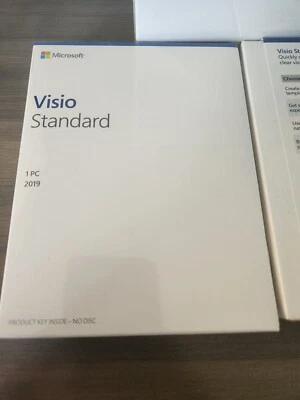 Microsoft Visio Standard 2019 Retail Box D86-05829 - Image 1 of 4