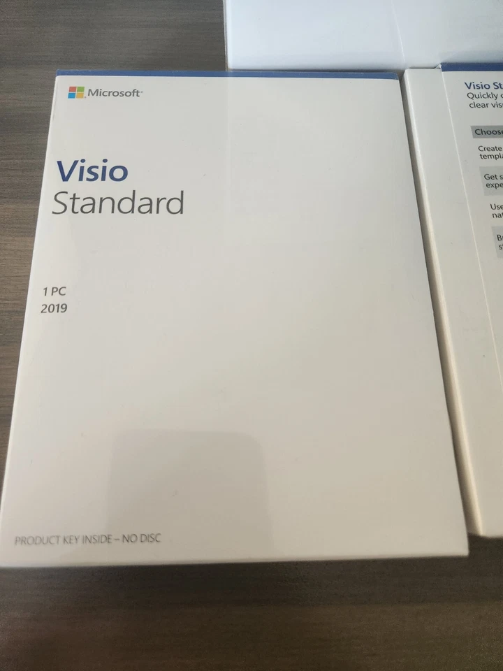 Microsoft Visio Standard 2019 Retail Box D86-05829 - Image 1 of 4