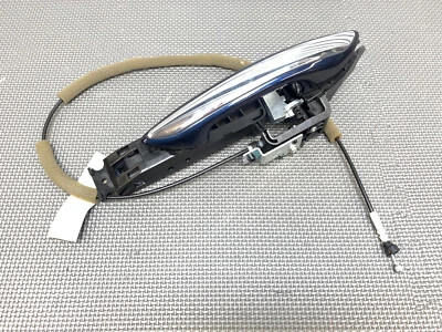 Infiniti QX50 2019-2025 trasero izquierdo lado del conductor exterior manija de puerta azul BW5 (44 k Foto 1 de 4