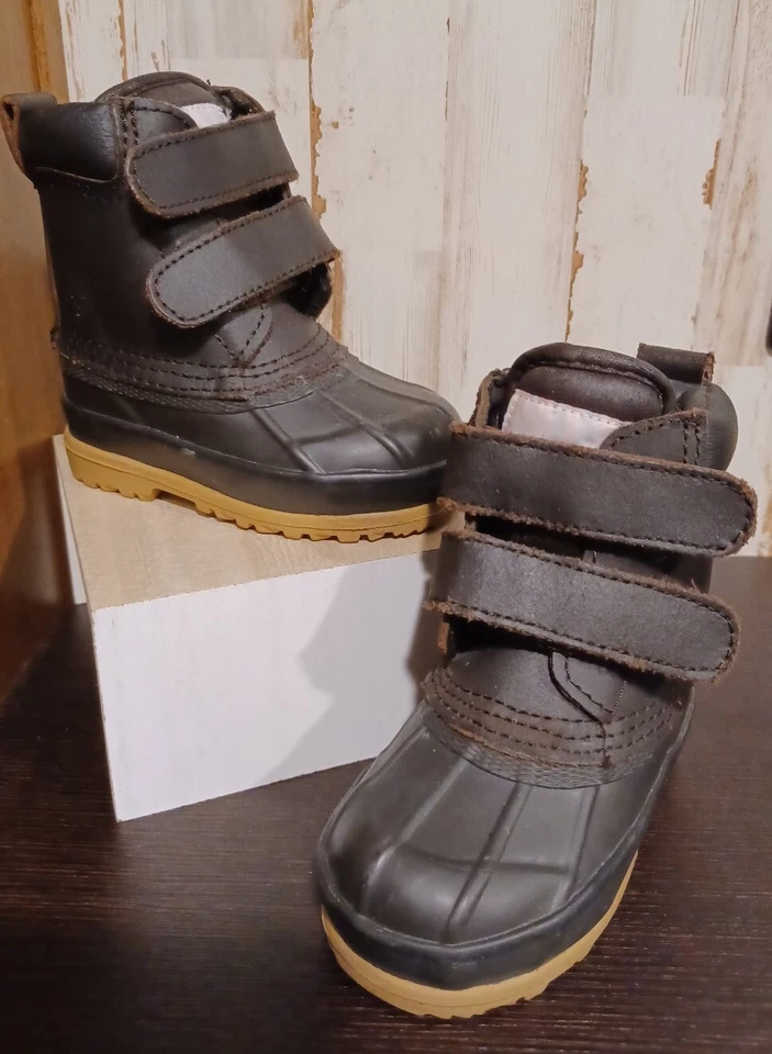 Botas de Nieve Ashby De Colección SPROCKETS Dupont Thermlite Gancho Lazo Niño Pequeño Talla 5M Foto 1 de 4