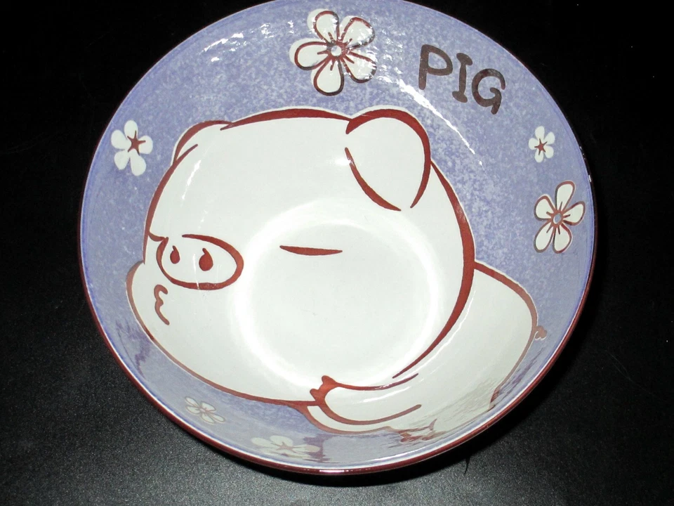 Lindo tazón para servir cerdo dulce Foto 1 de 4
