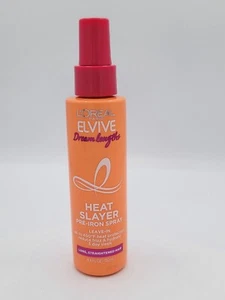 L'Oreal Paris Elvive Dream Lengths Heat Slayer Pre-Plancha Spray Sin enjuague, 4,4 OZ - Imagen 1 de 7