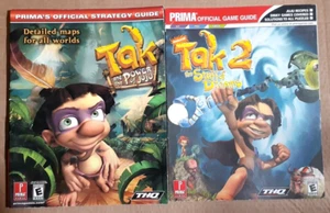 Tak The Power Of Juju/Tak 2 The Staff Of Dreams Prima Strategy Guide Lot - Picture 1 of 2
