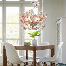 Design Decken Pendel Hänge Lampe Leuchte Luster Kronleuchter Ess- Zimmer Lüster