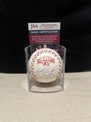 David Ortiz Signed 2004 All-Star Game Baseball JSA COA - Image 1 of 2