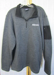 Charles River Apparel Berkadia Dk Gray 100% Polyester Knit Men's Jacket Size XL - Picture 1 of 4