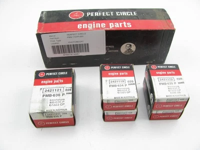 Perfect PMS-1107P-050 Main Bearings .50mm For 1971-82 Datsun 1.2L 1.3L 1.4L 1.5L - Image 1 of 3