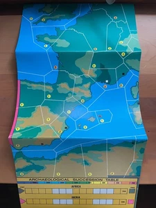 Civilization Western Extension Map, Avalon Hill Expansion Kit, 1988, West - Picture 1 of 3