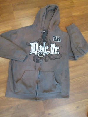 Chase Authentics Nascar Dale Jr. Marrón Cremallera Completa Sudadera con Capucha Para Hombre Talla M Foto 1 de 4