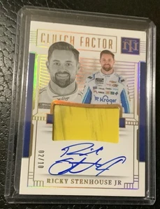 2024 National Treasures Clutch Factor Auto /10 Ricky Stenhouse Jr. - Picture 1 of 3