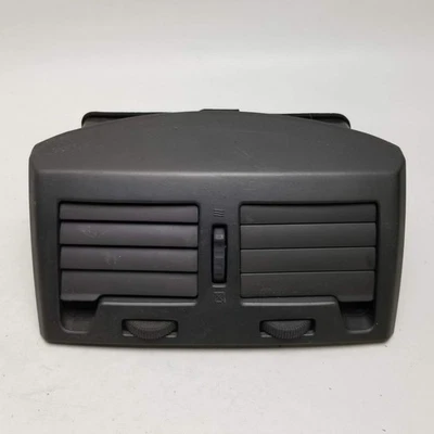 00-03 Nissan Máxima 2000-2003 centro de tablero doble ventilación de aire acondicionado gris oscuro panel moldura Foto 1 de 4