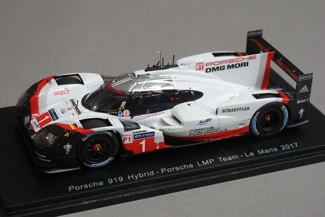1:43 SPARK S5801 Porsche 919 Hybrid LMP Team LM 2017 #1 model car - Image 1 of 4