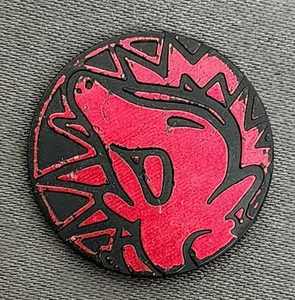 Pokemon TCG Flip Coin -  Red Cyndaquil  - Picture 1 of 1