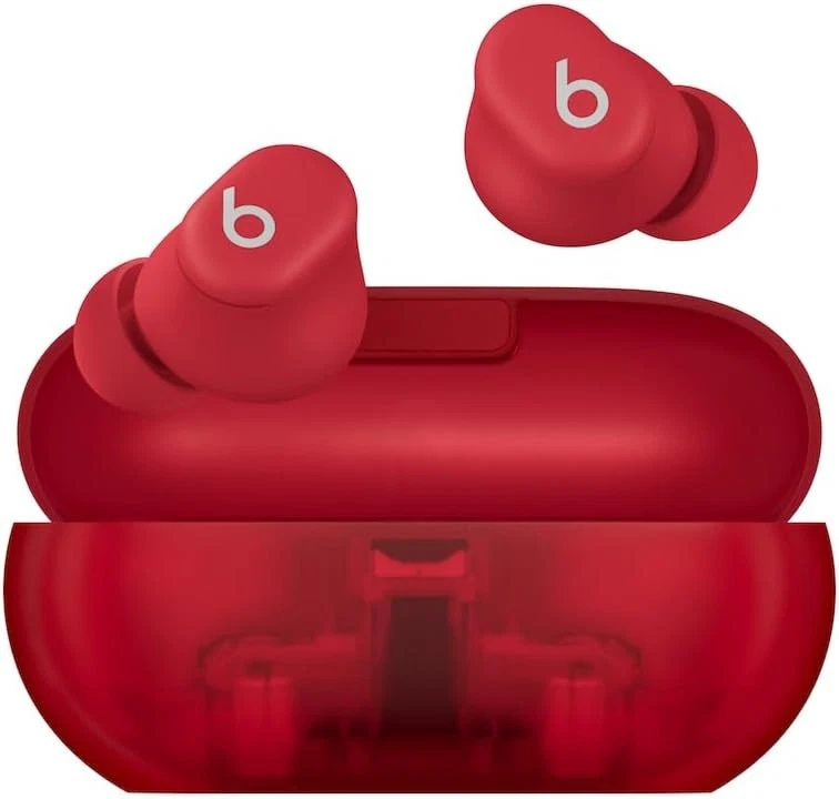 Beats Solo by Dr. Dre Solo Buds True Wireless Earbuds - Transparent Red - Image 1 of 1