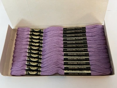 DMC Embroidery Floss Color 209 Dark Lavender Purple Box Of 12 New - Image 1 of 4